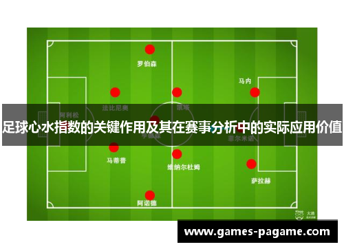 足球心水指数的关键作用及其在赛事分析中的实际应用价值
